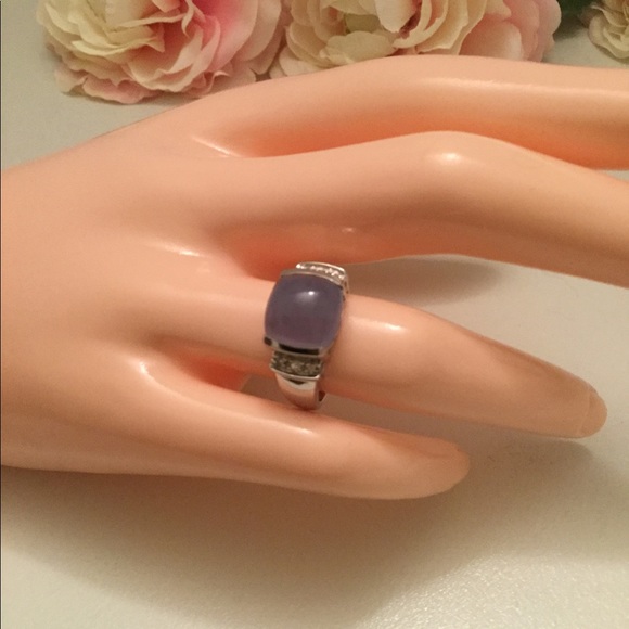 GOLD CALCEDONY RING14K - Picture 5 of 5